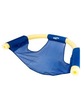 ☀️ SwimWays Noodle Sling – Blue Mesh Floating Pool Chair ☀️